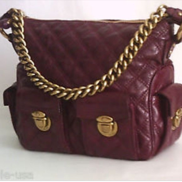 Marc Jacobs Handbags - Marc Jacobs quilted leather hobo bag